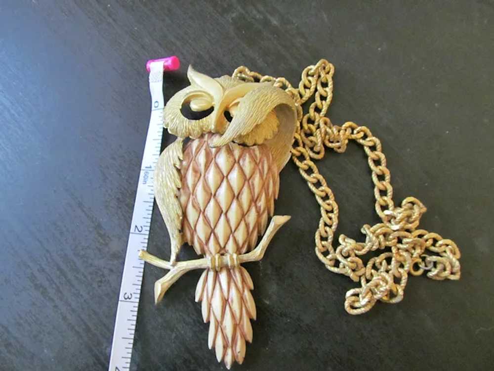 RAZZA Large Owl necklace - image 4