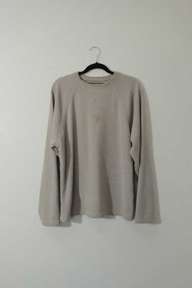 Prana Prana Beige Terry Crewneck Pullover (XL)