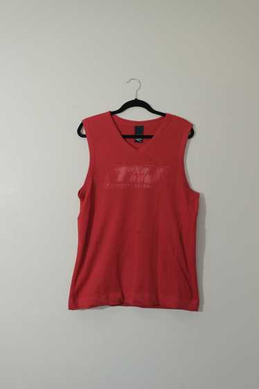 Tommy Jeans Tommy Jeans Vintage Red Mesh Tank Top 