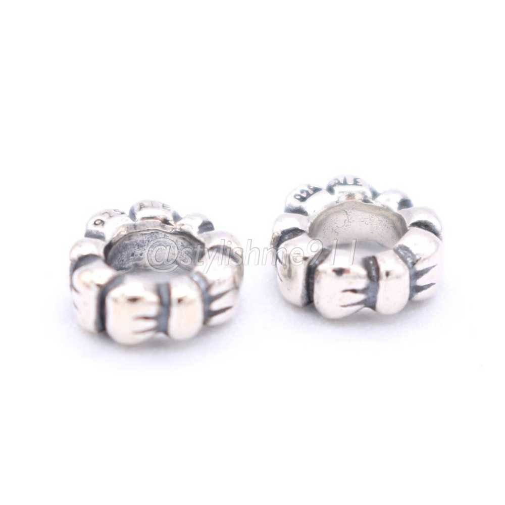 pandora Two Authentic PANDORA Bows Spacer Charm - image 4