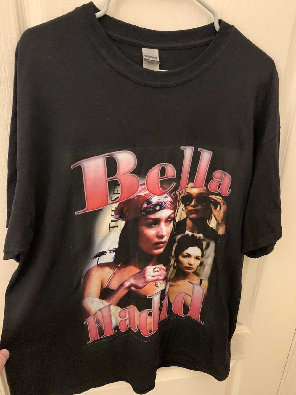 Streetwear Bella Hadid collage tee - image 1