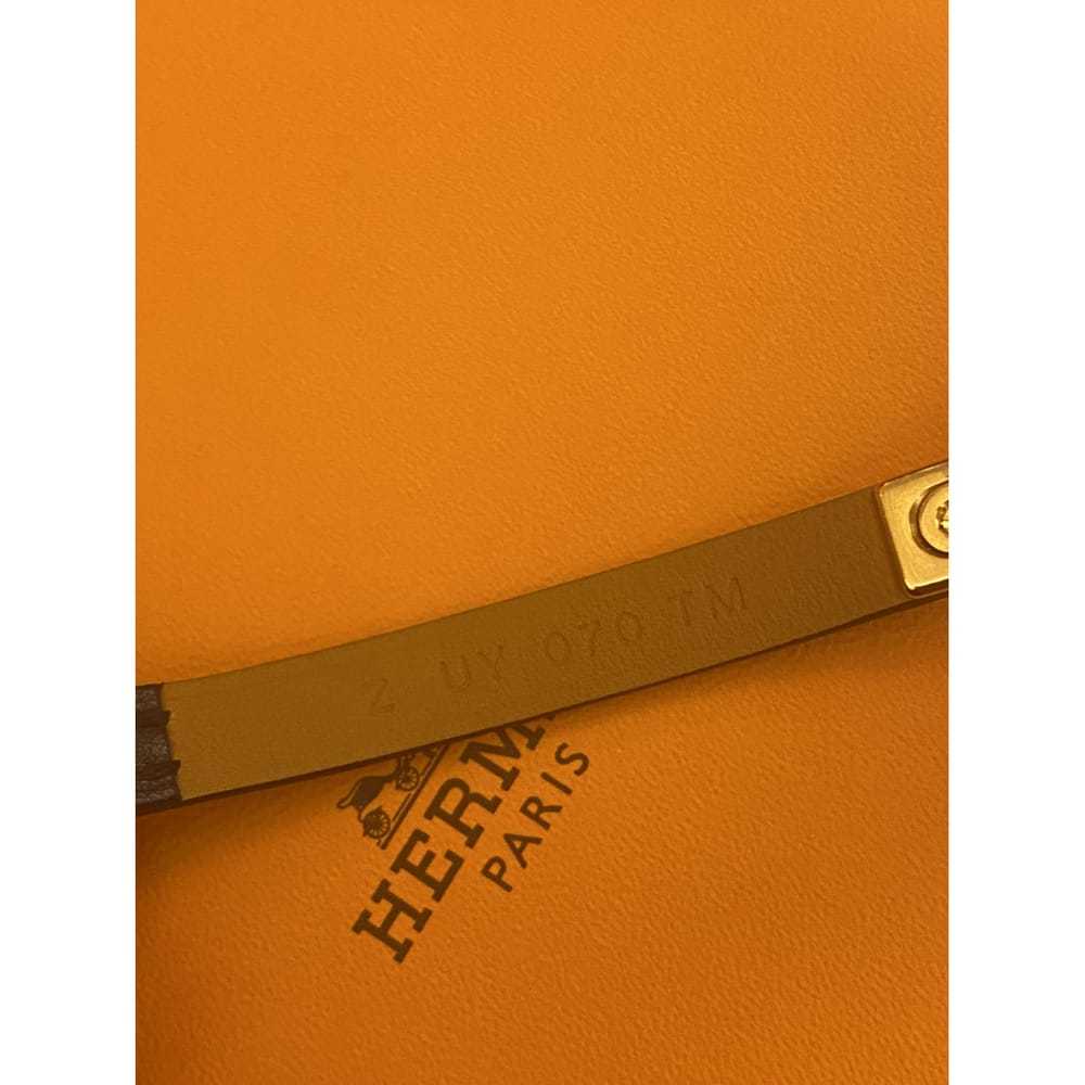 Hermès Rivale leather bracelet - image 2