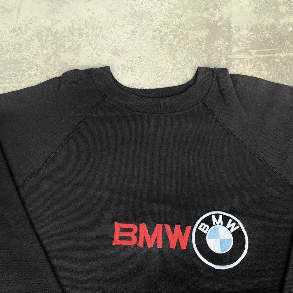 Bmw × Hanes × Vintage Vintage 80s Hanes BMW Sweat… - image 4