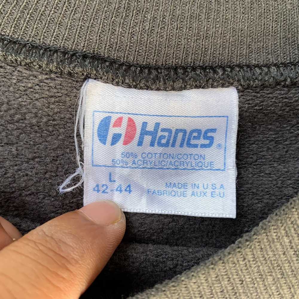 Bmw × Hanes × Vintage Vintage 80s Hanes BMW Sweat… - image 9