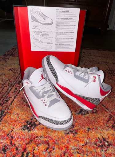 Jordan Brand Jordan 3 Fire Red 2023 Release