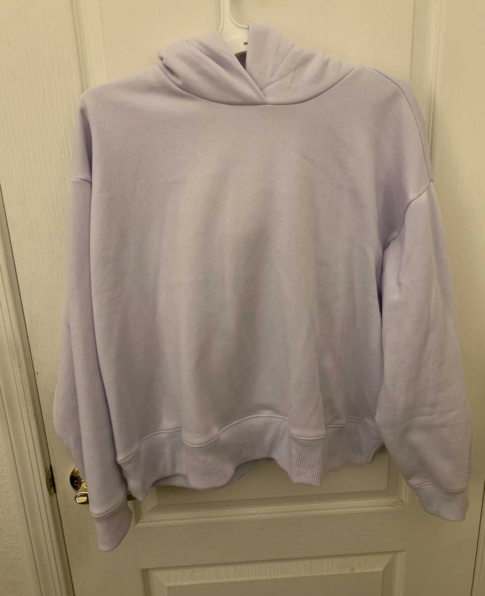 Streetwear Violet cropped hoodie - image 1