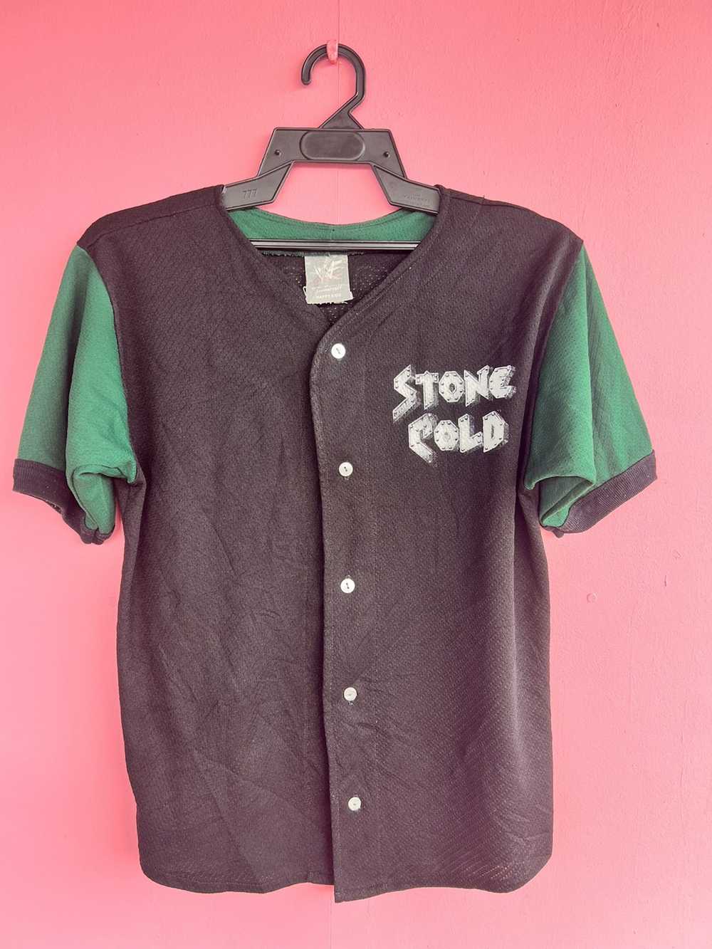 Vintage × Wwf 🔥Vintage Jersey 90s Stone Cold “Ca… - image 1