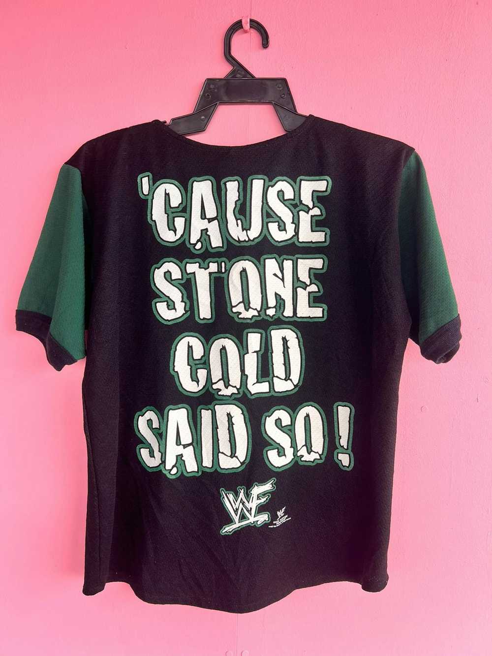 Vintage × Wwf 🔥Vintage Jersey 90s Stone Cold “Ca… - image 2