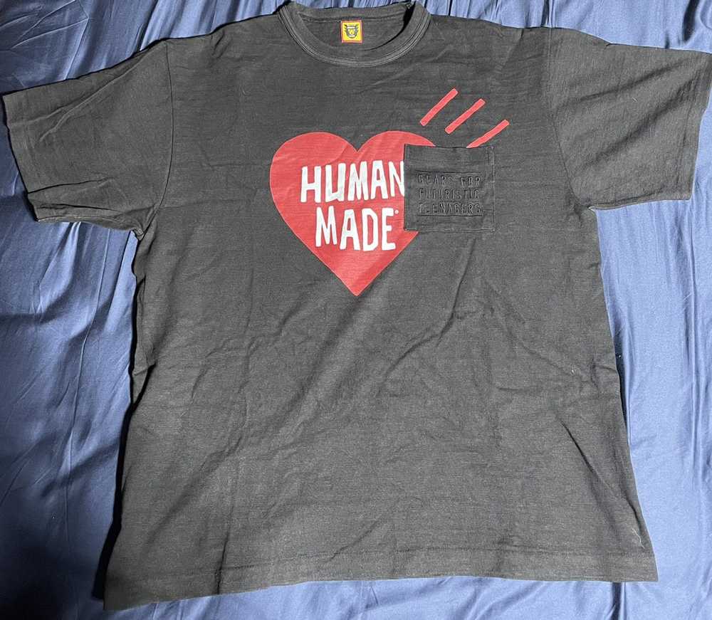 HUMAN MADE Heart T-Shirt Harajuku Pink | medstar.ch
