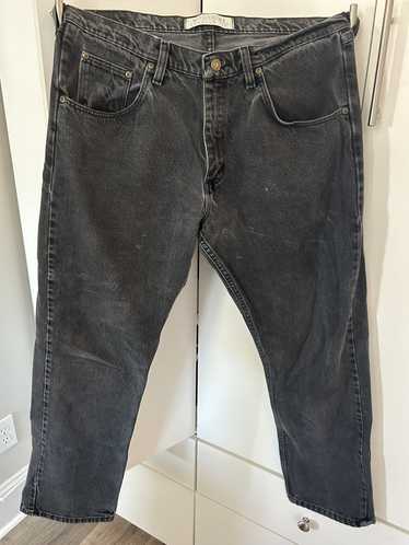 Wrangler Wrangler Black Faded Denim Jeans