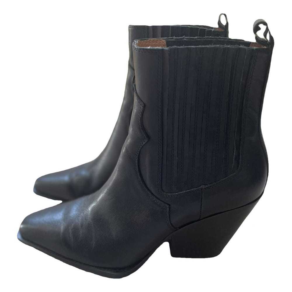 Alias Mae Leather western boots - image 1