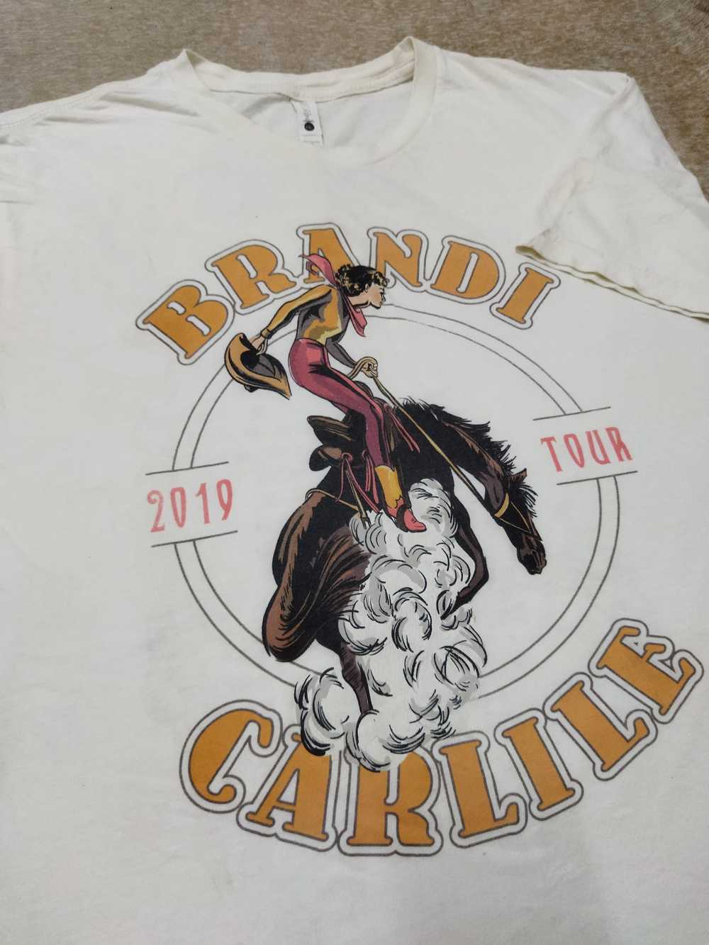 Band Tees Brandi Carlile 2019 Tour Tee - image 3