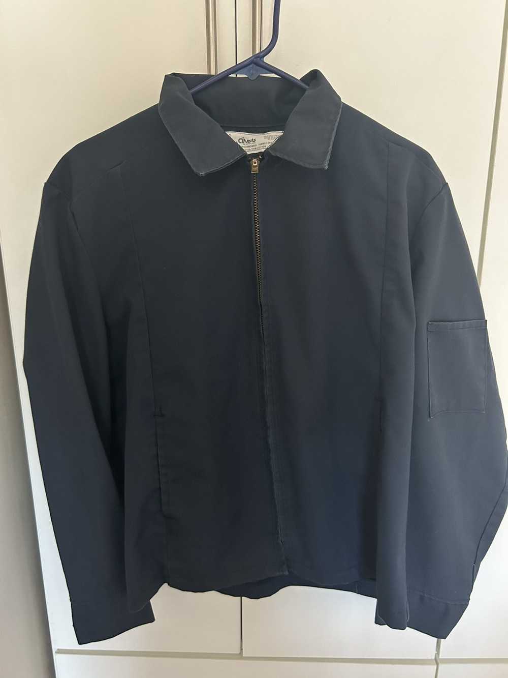 Vintage Vintage Navy Boxy Zip up jacket - image 1