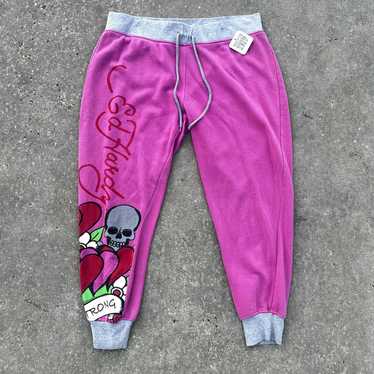 Rhinestone Cross Butterfly Sweatpants For Women Cyber Y2K Grunge