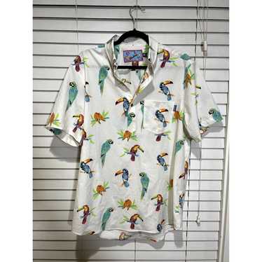 Chubbies Chubbies Parrot Polo Shirt - Size L