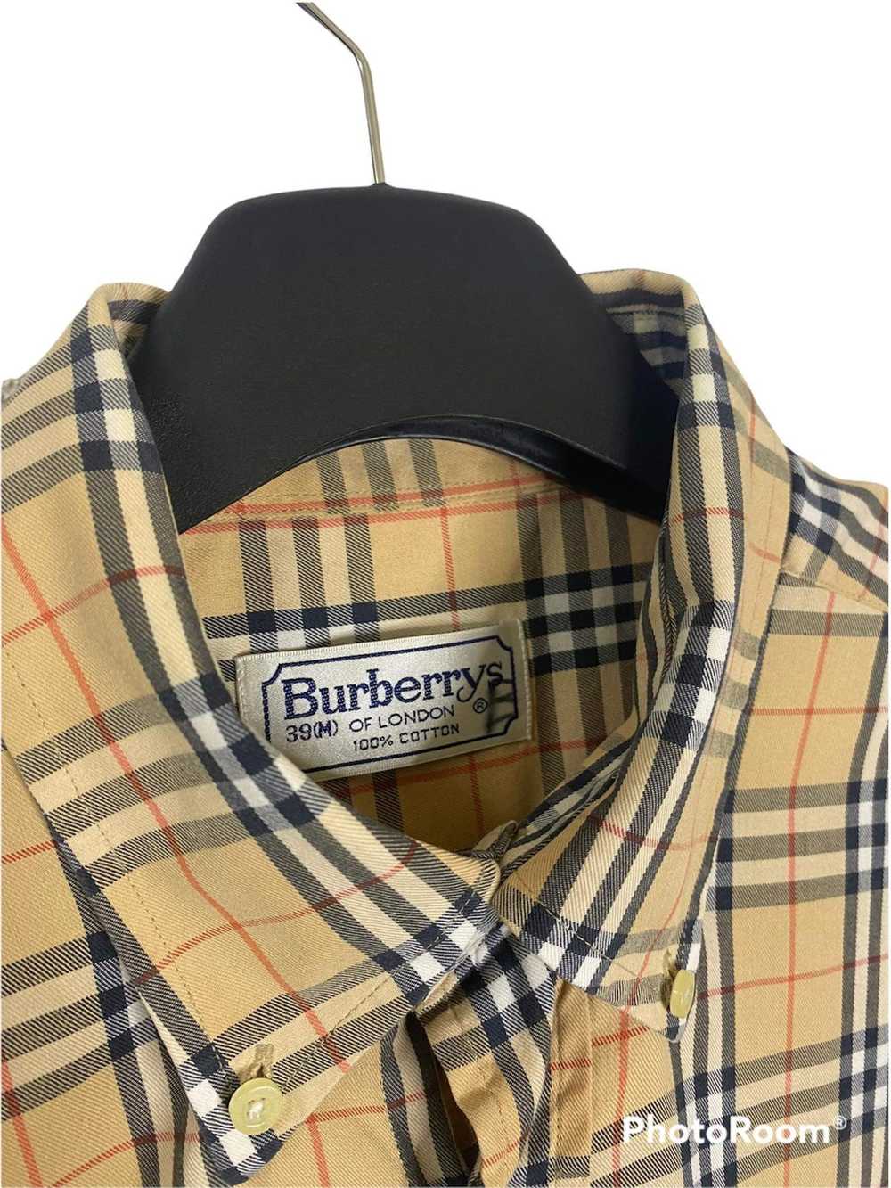 Burberry Aurhentic Vintage Burberry's Shirt Butto… - image 5