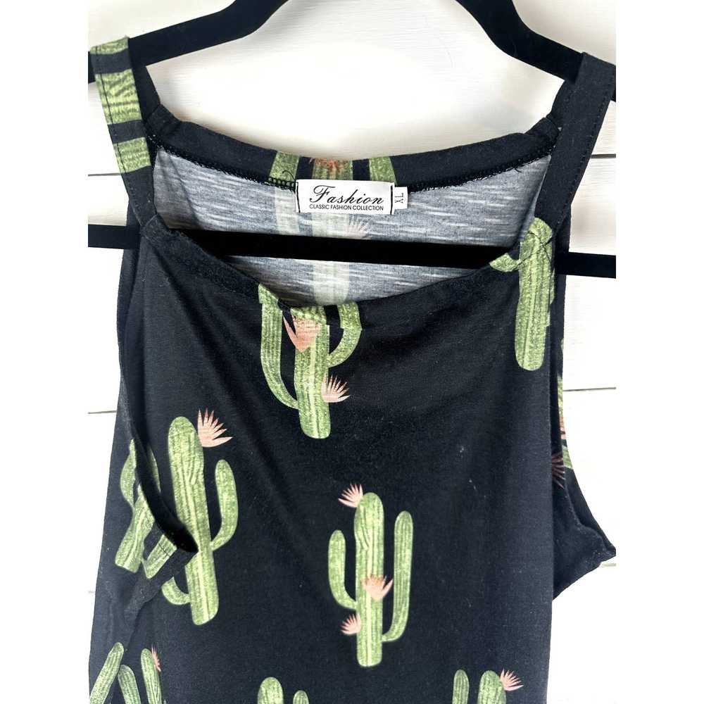 Other Pre-Loved Unbranded Cactus square neck tank… - image 4