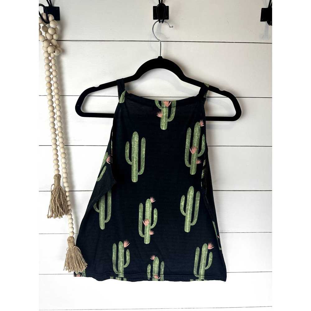 Other Pre-Loved Unbranded Cactus square neck tank… - image 5