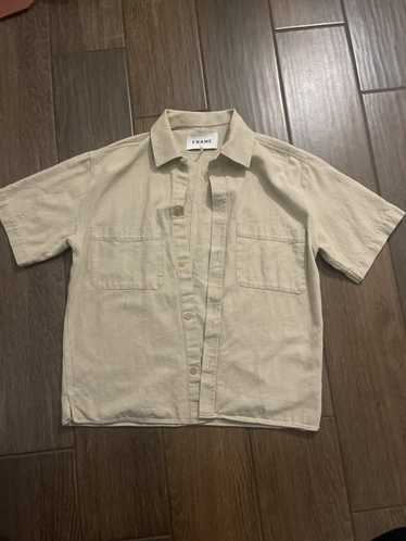 Frame Beige Cotton Shirt