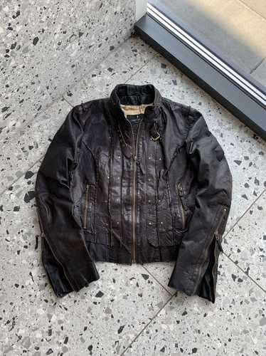 Allsaints × Avant Garde × Leather Jacket Vintage A