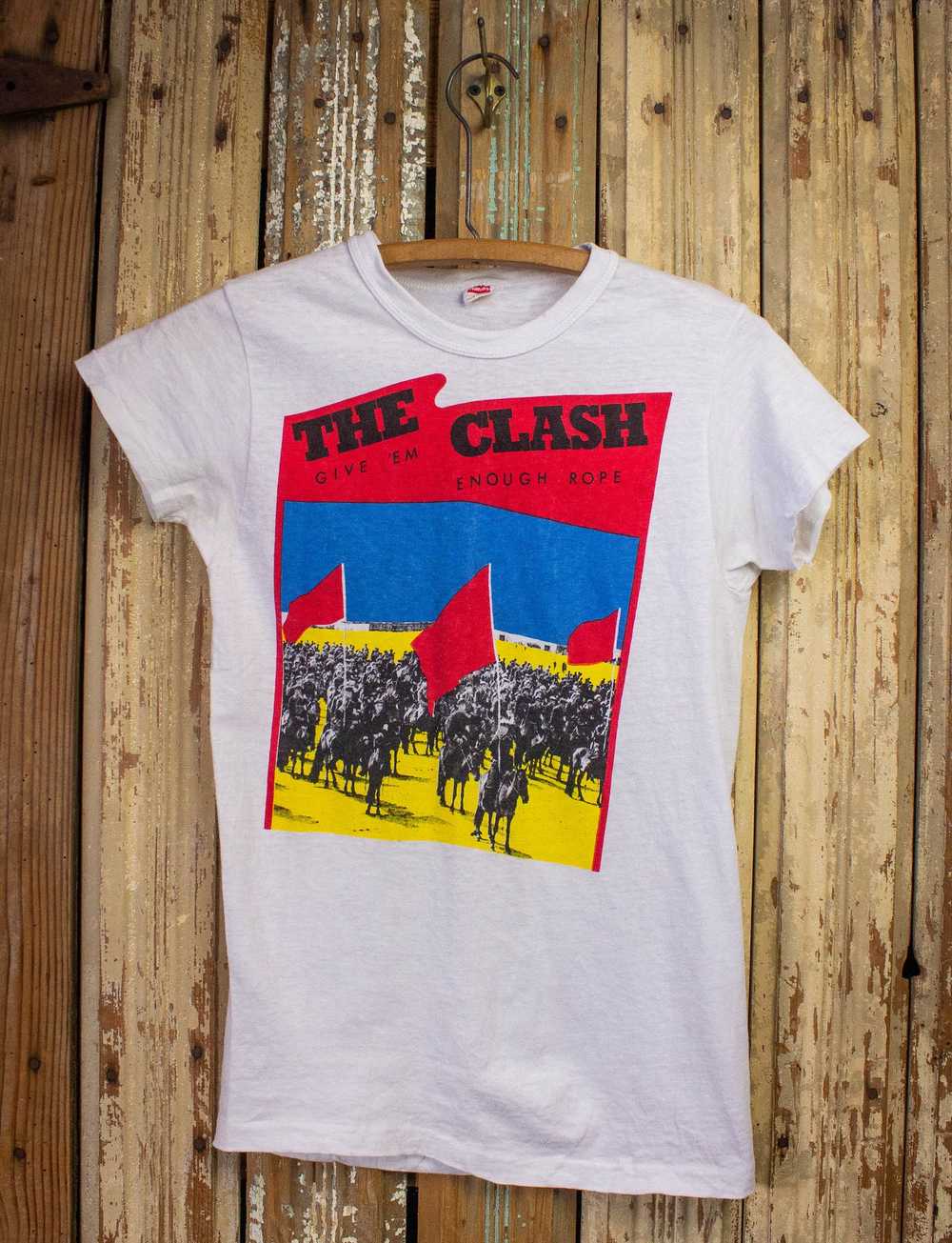 Band Tees × Vintage Vintage Clash Give 'Em Enough… - image 1