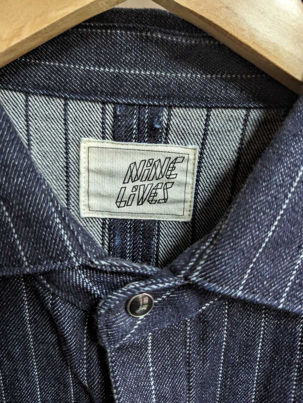 Nine Lives Nine Lives Tokyo Cowboy Denim Shirt - image 2