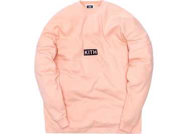 Kith Kith Track Paneled Longsleeve Tee Pink - image 1