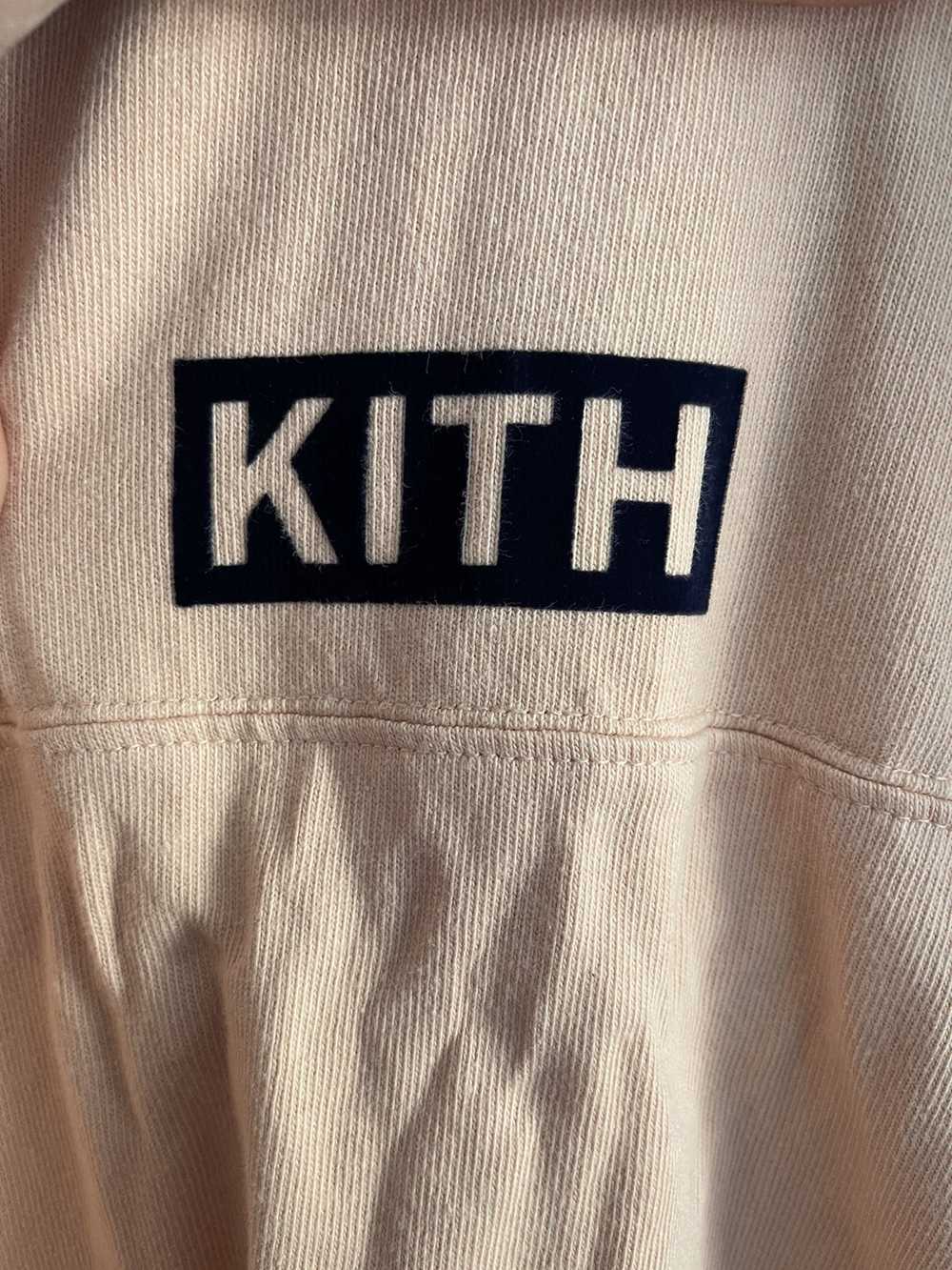 Kith Kith Track Paneled Longsleeve Tee Pink - image 4