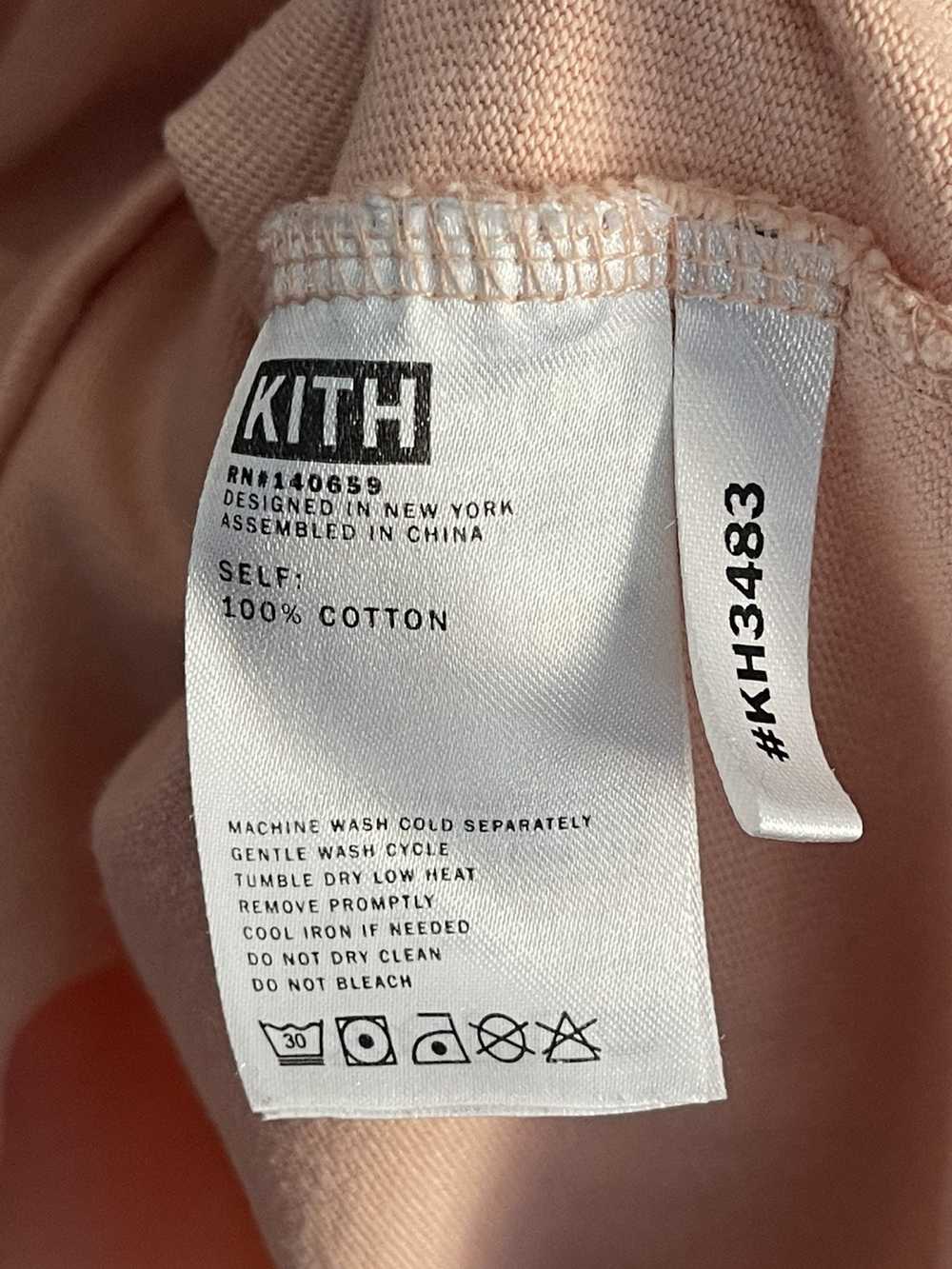 Kith Kith Track Paneled Longsleeve Tee Pink - image 5