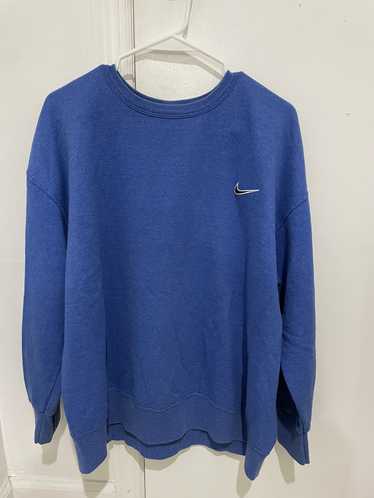 Navy blue vintage online nike sweatshirt