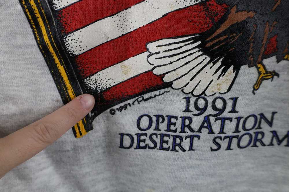 Vintage Vintage 90s Operation Desert Storm Sweats… - image 9