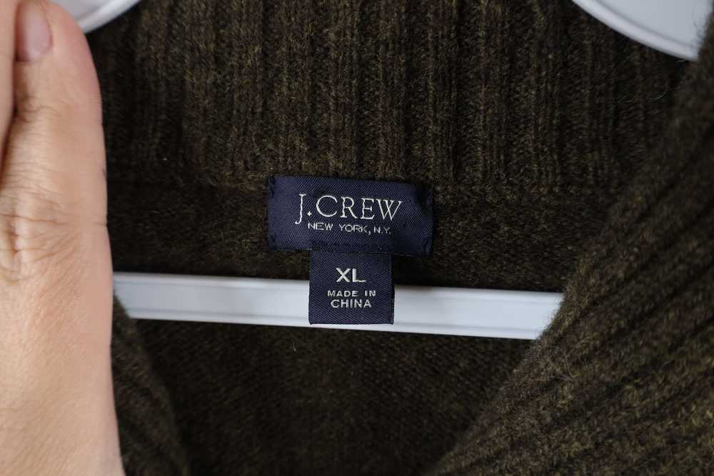 J.Crew × Vintage J Crew Lambswool Knit Button Sha… - image 4