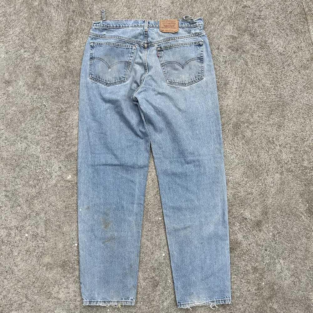 Levi's × Vintage Vintage Levi’s 555 Light Wash De… - image 2