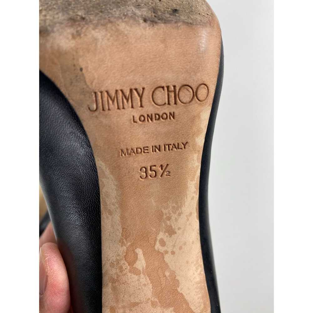 Jimmy Choo Jimmy Choo London Leather Pumps Heels … - image 2