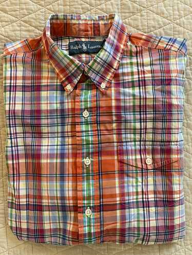 Vintage shirt madras shirt - Gem