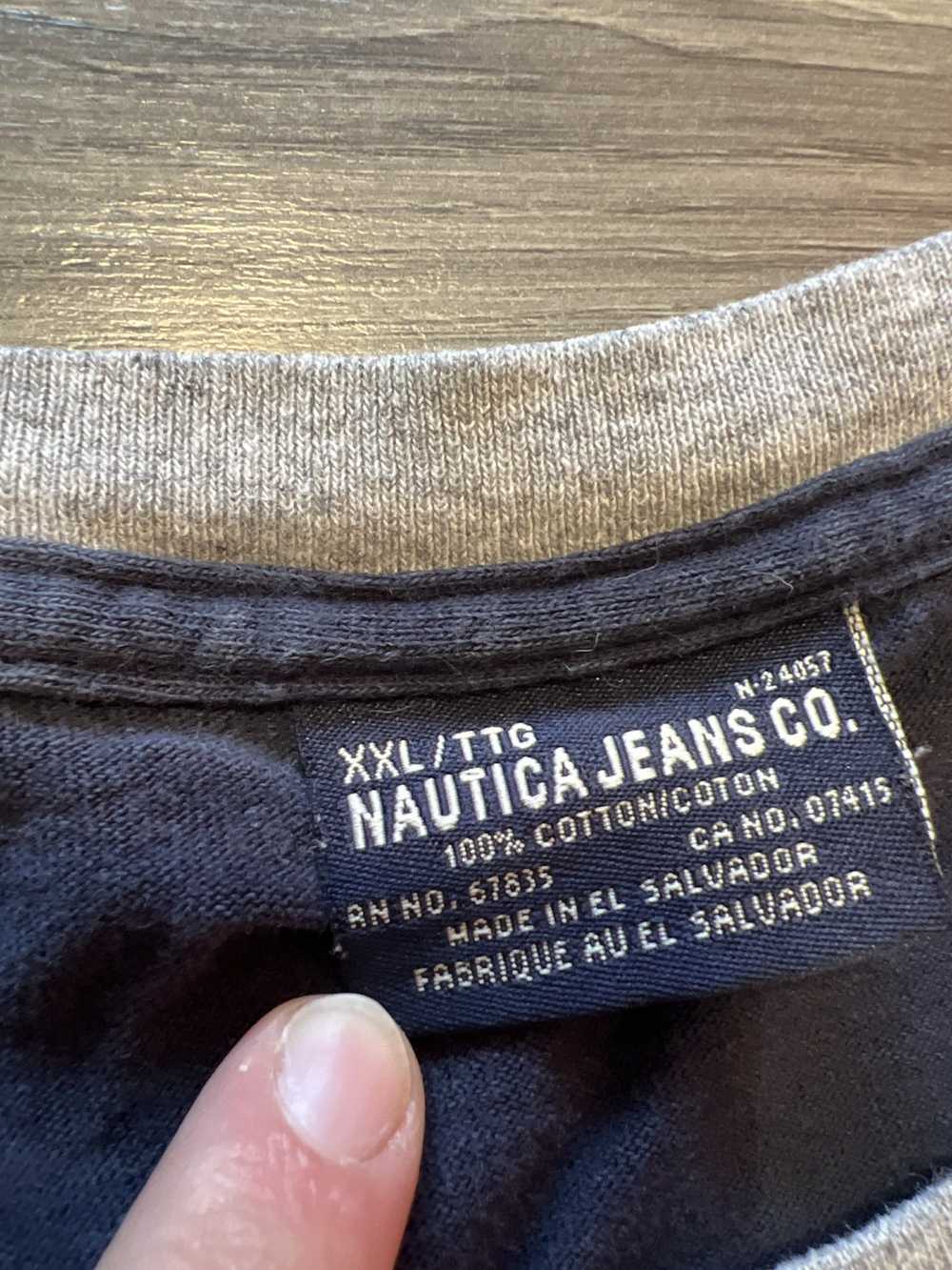 Nautica × Vintage Y2K Nautica jeans co graphic tee - image 6