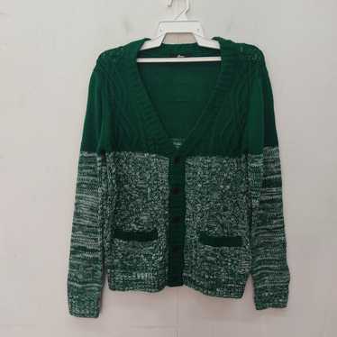 Aran Isles Knitwear × Cardigan × Japanese Brand B… - image 1