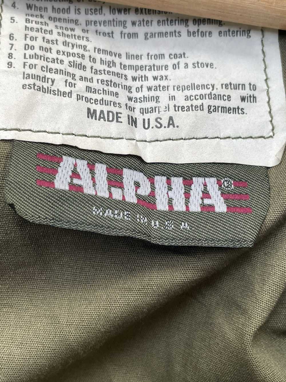 Alpha Industries × Usmc × Vintage Vintage Alpha I… - image 9