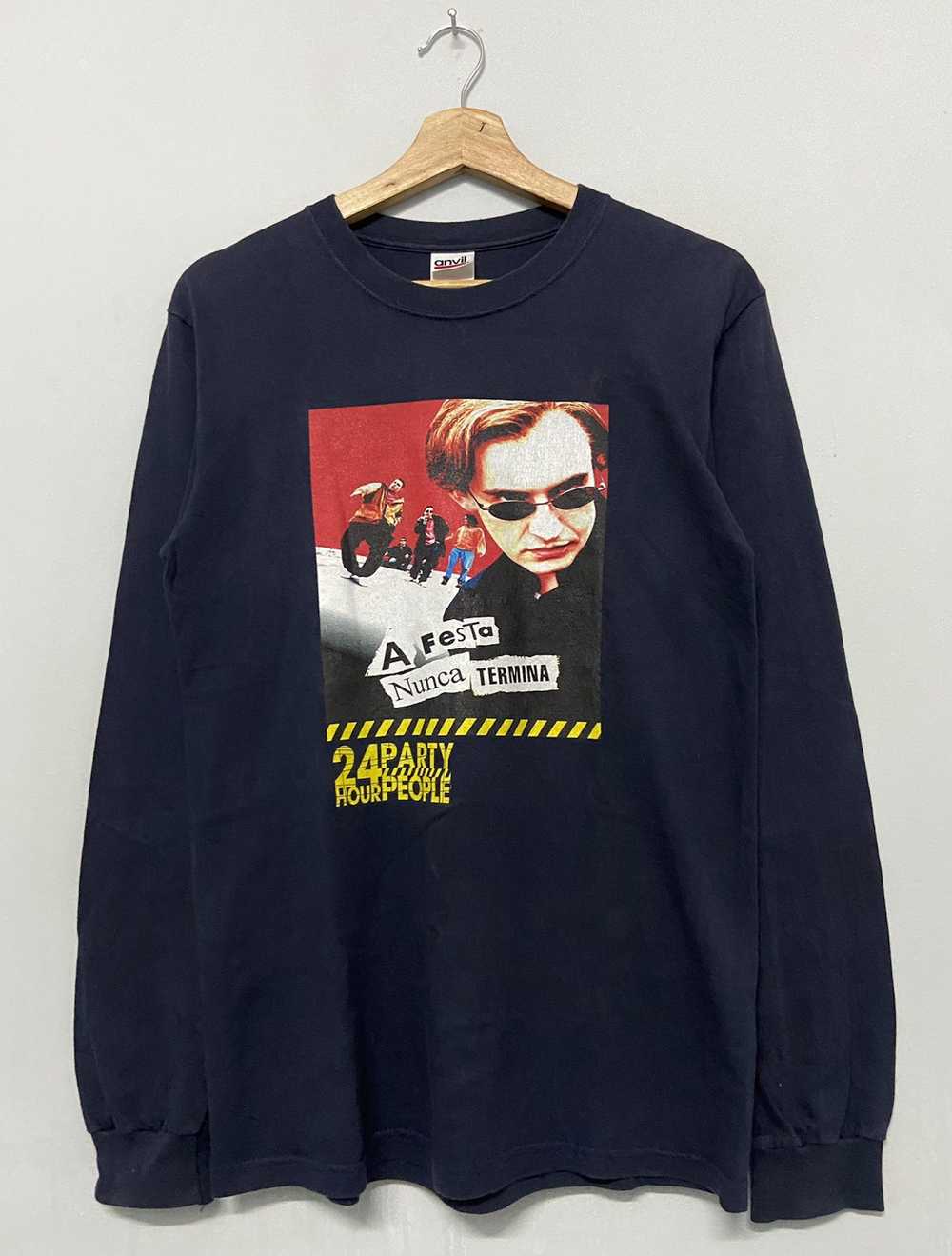 Band Tees × Movie × Vintage Vintage Rare 24 Hour … - image 2