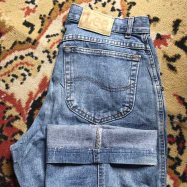 Lee × Vintage Vintage lee genuine jeans light blu… - image 1