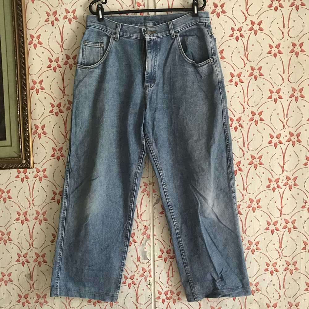 Lee × Vintage Vintage lee genuine jeans light blu… - image 3