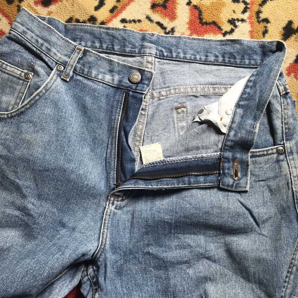 Lee × Vintage Vintage lee genuine jeans light blu… - image 5