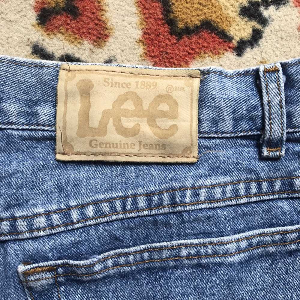 Lee × Vintage Vintage lee genuine jeans light blu… - image 7