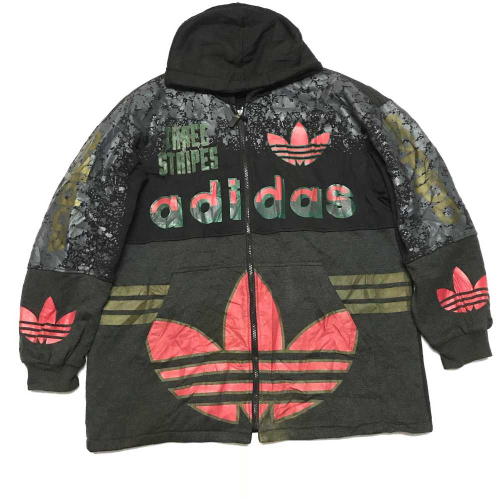 Adidas × Descente × Vintage vintage adidas hoodie… - image 1