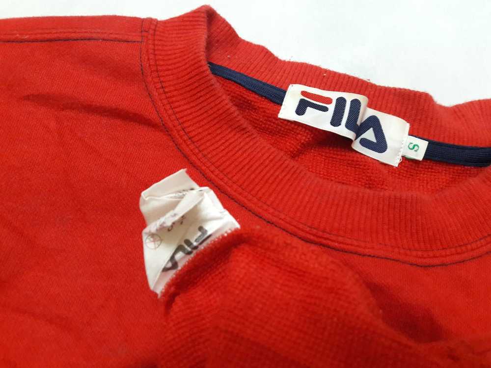 Fila Vintage Fila Big Logo Spell Out Embroidered … - image 3