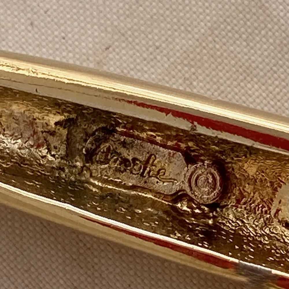 Long Carolee Fountain Pen Pin Brooch 1960s - image 7