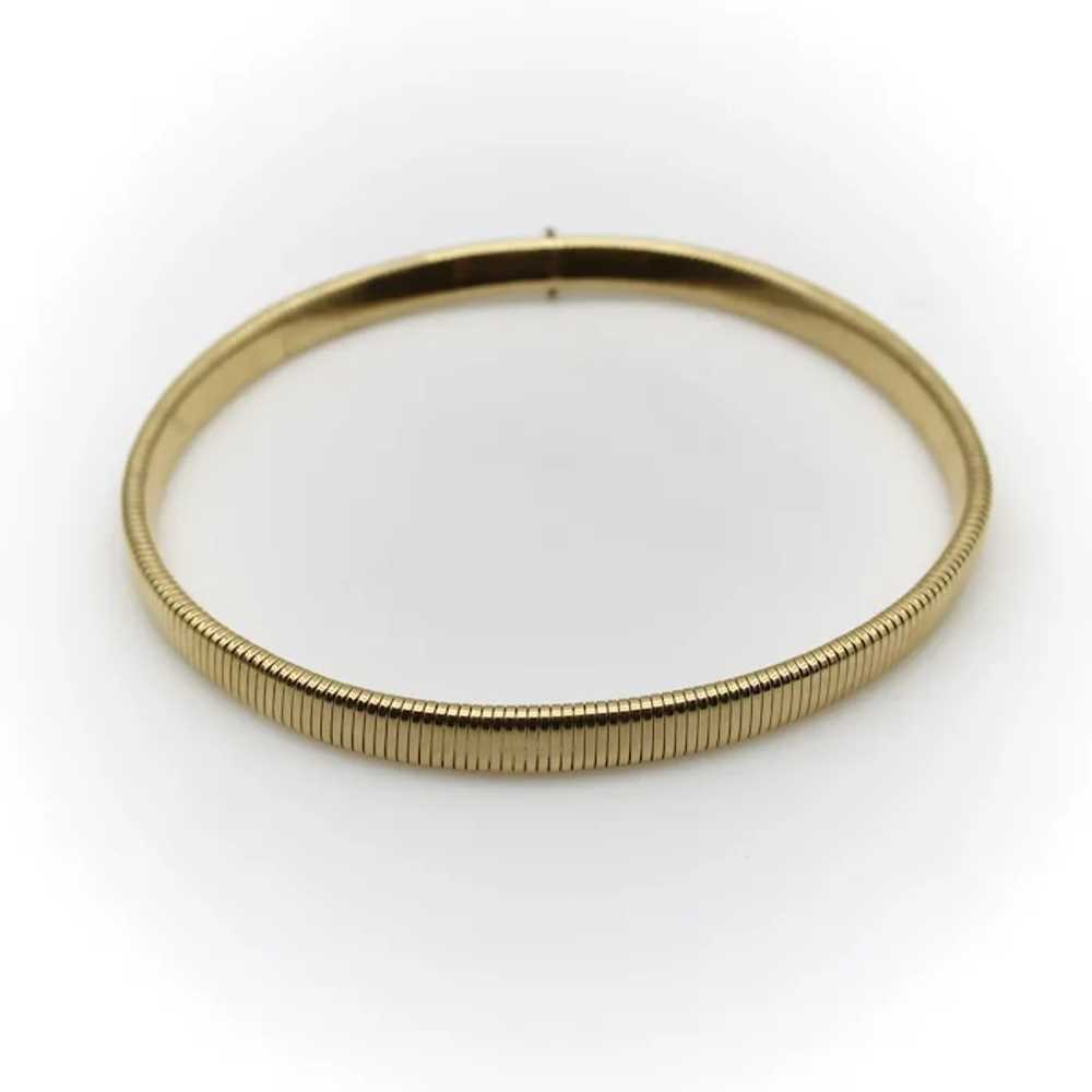 Vintage 14K Gold Tubogas Necklace or Bracelet - image 6