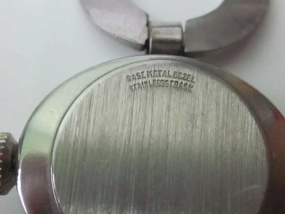 Vintage Valcain Mechanical Watch Link Bracelet 70… - image 8