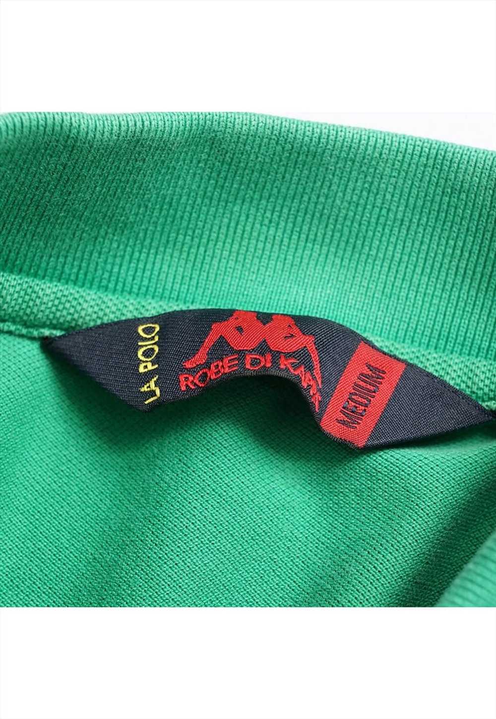 Vintage Kappa Green Polo Shirt Mens - image 4