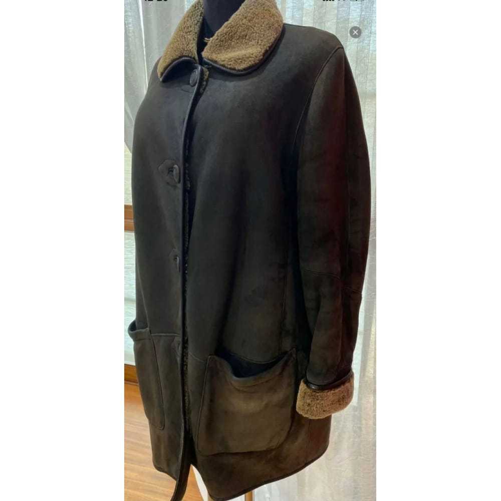 Sprung Frères Shearling coat - image 4